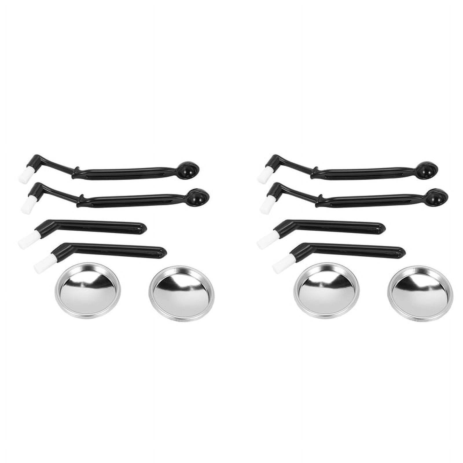 2X Coffee Machine Cleaning Set,Coffee Machine Brush Back Flush Insert