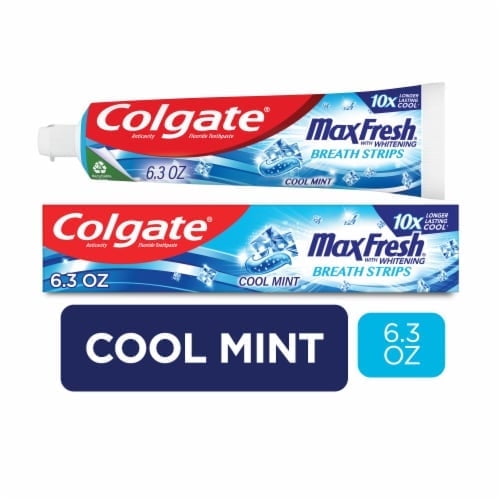 2X - Colgate Max Fresh Whitening Toothpaste with Cool Mint Flavor