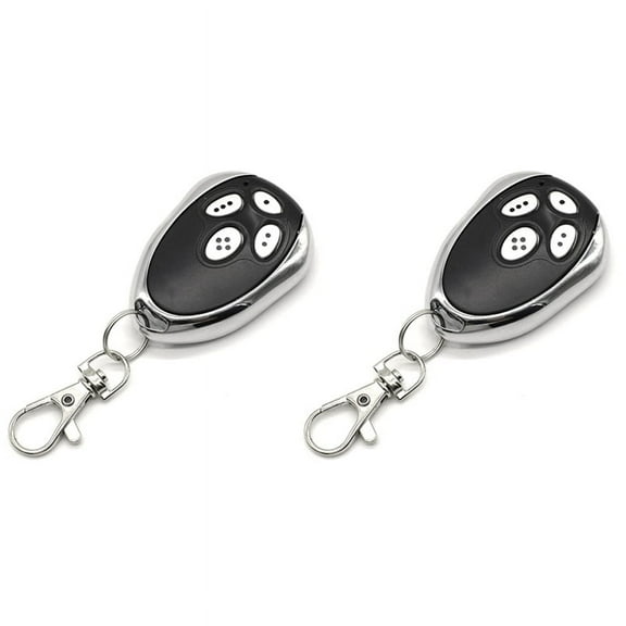 2X Compatible Alutech AT-4 AR-1-500 AN-Motors ASG1000 Remote Control 433.92 MHz Rolling Code 4 Channel