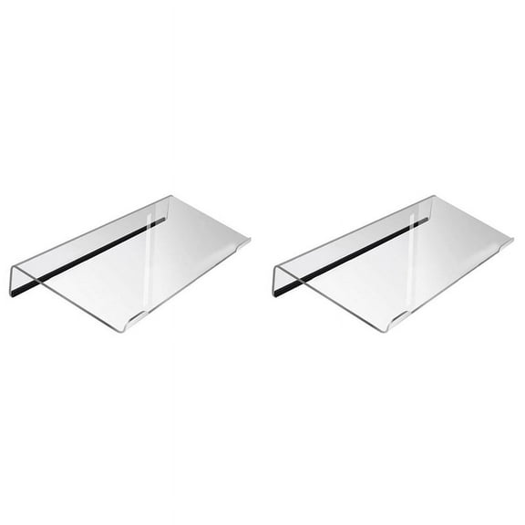 2X Computer Keyboard Stand-Transparent