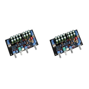 2X Convenient Multifunctional Pre-Amplifier Tone Board Preamp Volume Tone Control DIY Speaker Amplifiers Sound Audio Amp