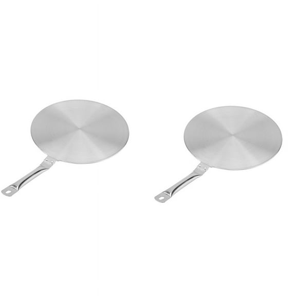 2X Cooking Heat Diffuser Plate Electric Cooker Induction Hob Converter Plate Cookware Furnace Pan Converter Adapter 20cm