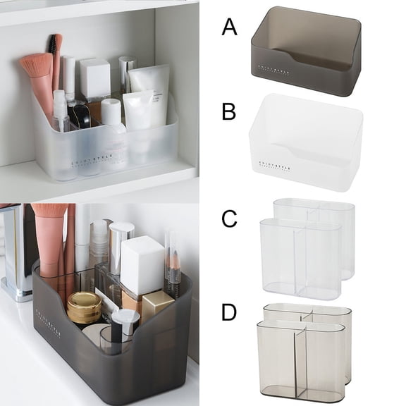 2X Cosmetic Storage Box Multi-Functional Skin Care Products Remote Control Cosmetics Jewelry Storage Box Home Textile Storage