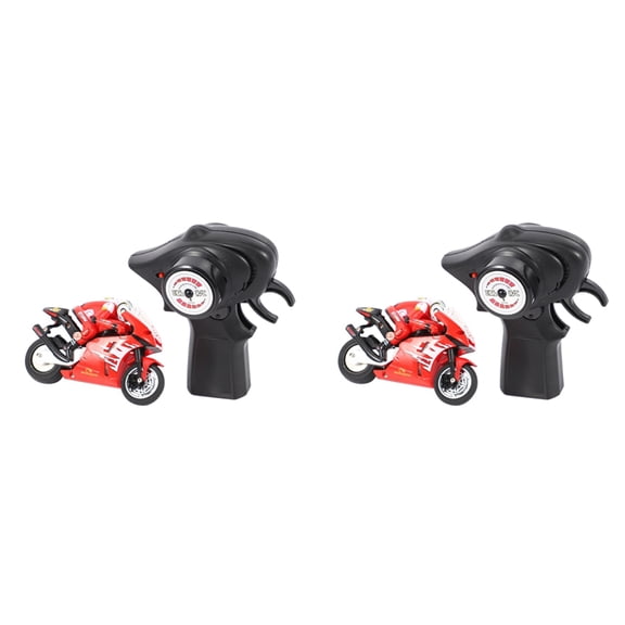 2X Creat Mini Moto Rc Motorcycle Electric High Speed Nitro Remote Control Car Recharge 2.4Ghz Racing