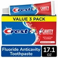 thumbnail image 1 of 2X - Crest Cavity Protection Toothpaste, Regular Paste, 5.7 oz, Pack of 3, 1 of 5