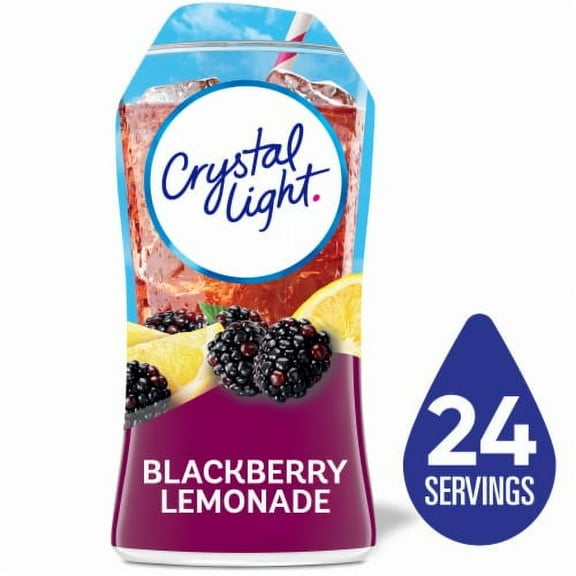 2X-Crystal Light Liquid Blackberry Lemonade Naturally Flavored Drink Mix - 1.62 fl oz