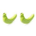 thumbnail image 1 of 2X Cute Fruit Banana Protector Box Holder Case Lunch Container Storage Banana Case Plastic, 1 of 7
