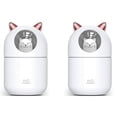 thumbnail image 1 of 2X Cute Mist Humidifier Night Light Pure for Baby Room,Easy Clean Quiet Operation White, 1 of 4