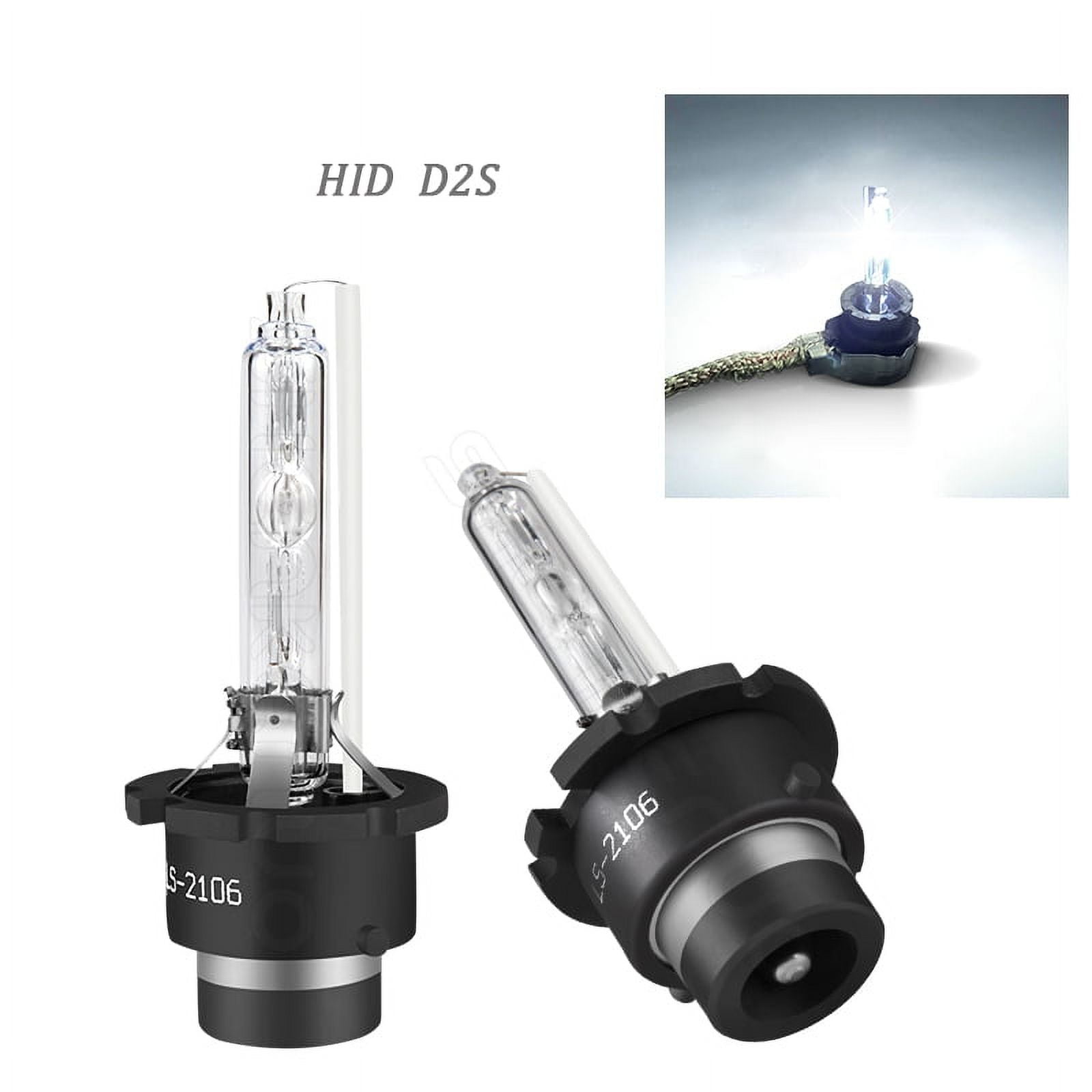 2X D2S LED Headlight Bulbs Replace HID Xenon Super White 6000K