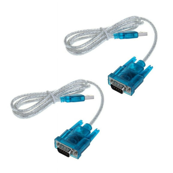 NEW 2X DB9 Computer Data Cable 9 Pin VGA Female USB to R232 Interface