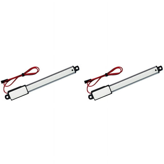 2X DC 12V Waterproof IP54 Mini Linear Actuator 100 mm Stroke Electric Linear Motor Window Opener 30 mm/S Speed