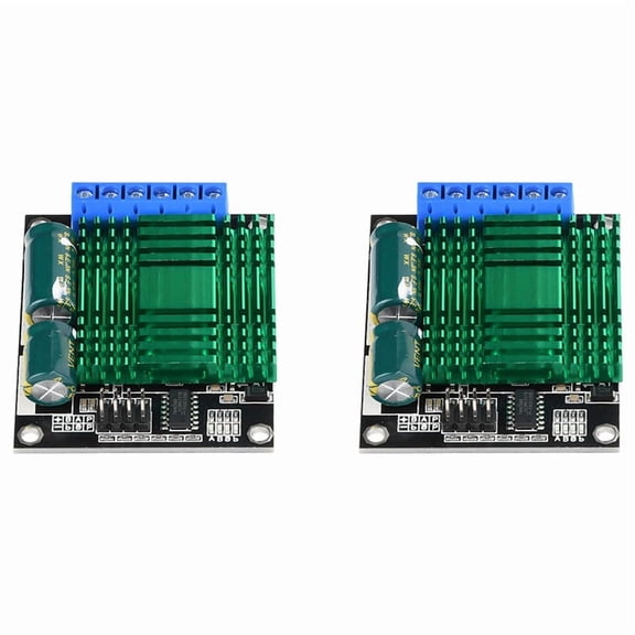 2X DC 9V-30V 60A 2Way PWM DC Motor Driver Module Speed Controller High Power H-Bridge Forward/Reverse Speed Adjustable