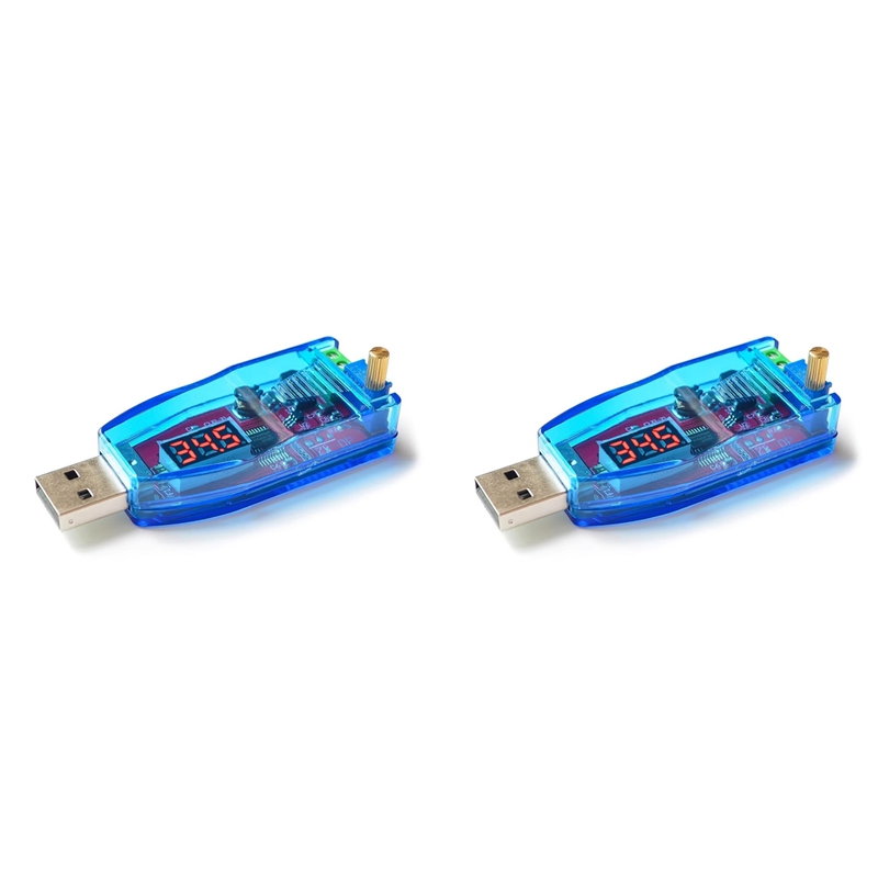2x 3.3-6V to 3V DC-DC Step-Down Power Supply Buck LDO Module Voltage regulator Board for 18650 li-ion AAA Dry cell batteries - 502