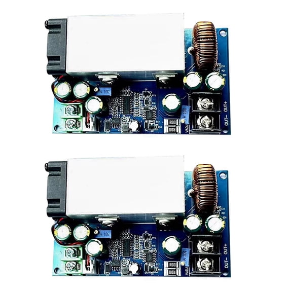 2X DC-DC Buck Converter 600W Buck Regulator Constant Voltage Constant Current DC 12-75V to 2.5-60V Power Module