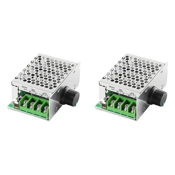 2X DC Motor Speed Controller PWM Controller, 7-70V 30A Adjustable PWM Motor Speed Regulator 12V 24V 36V 48V