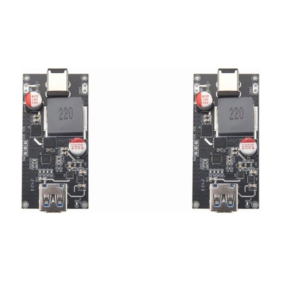 2X DC6-30V 140W Multi-Protocol Smart Fast Charging Module Supporting QC4.0+/5.0 PD FCP SCP SFCP AFC Fast Charger Board