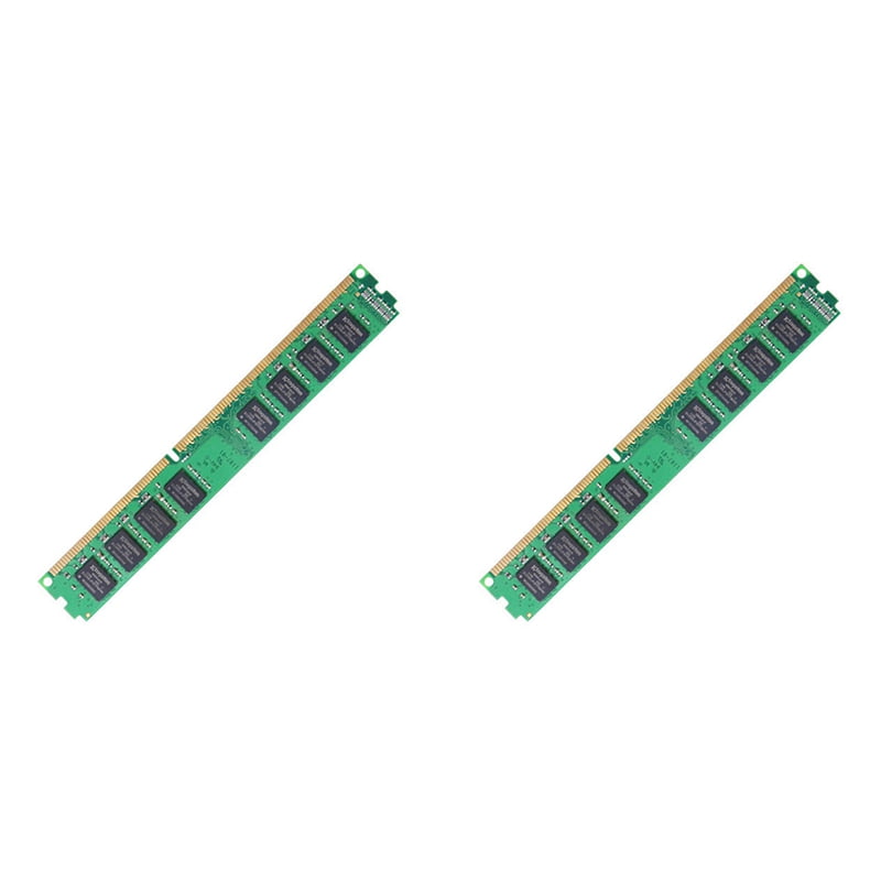 2X DDR3 2GB 1333MHz Desktop Memory RAM PC3-10600 1.5V 240 Pin DIMM Computer Memory Compatible with 1066,2 x RAM Memory,Green