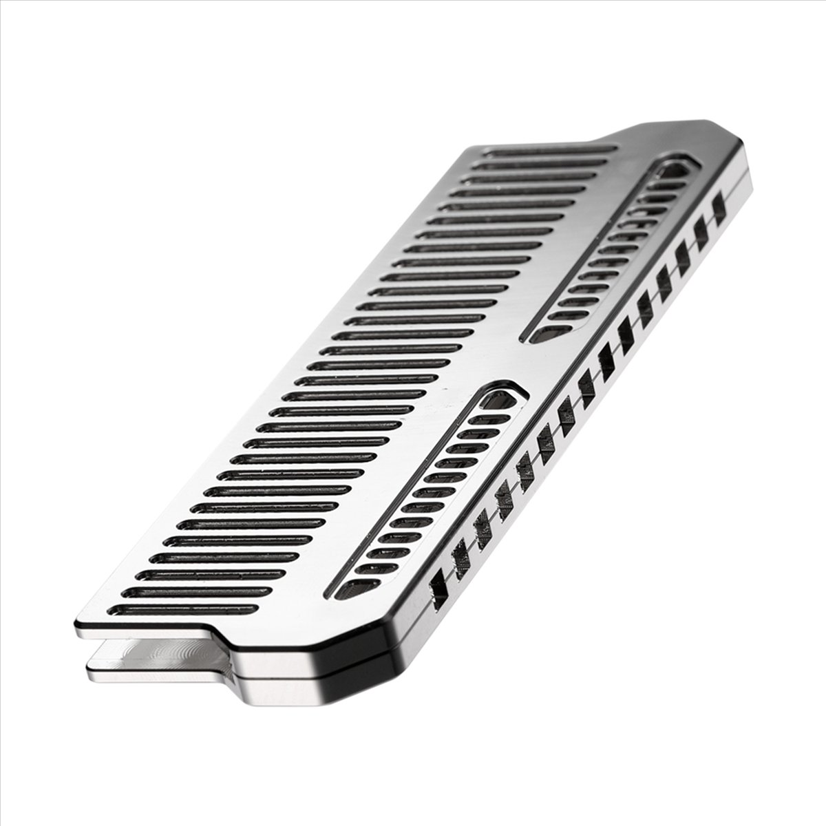 2X DDR4 DDR5 RAM Memory Cooling Vest Aluminum Radiator with 9W Silicone Grease Heat Conductor,Silver