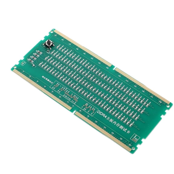 2X DDR4 Test Card RAM Memory Slot Out LED Desktop Motherboard Repair Analyzer Tester