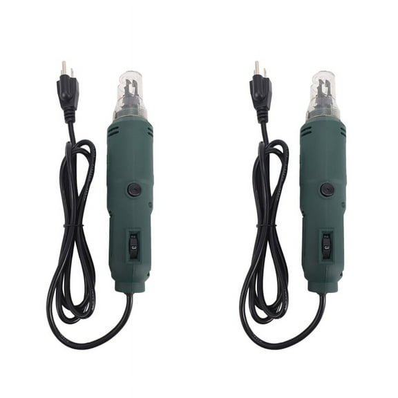 2X DF-6 110V Enameled Wire Stripping Machine Varnished Wire Stripper Enameled Copper Wire Stripper Cleans US Plug