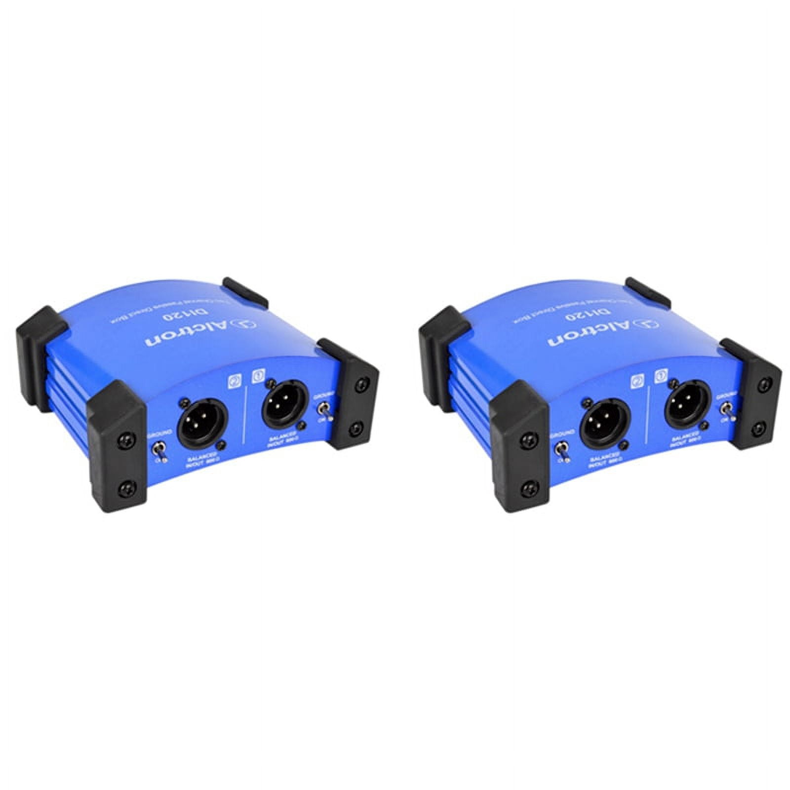 2X DI120 TwoWay Passive DI Box Impedance Converter DI BOX Stage Effect Device