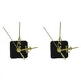thumbnail image 1 of 2X DIY Clock Plastic+Metal Texture Wall Clock Retro Wall Clock Movement Accessories Gold, 1 of 7