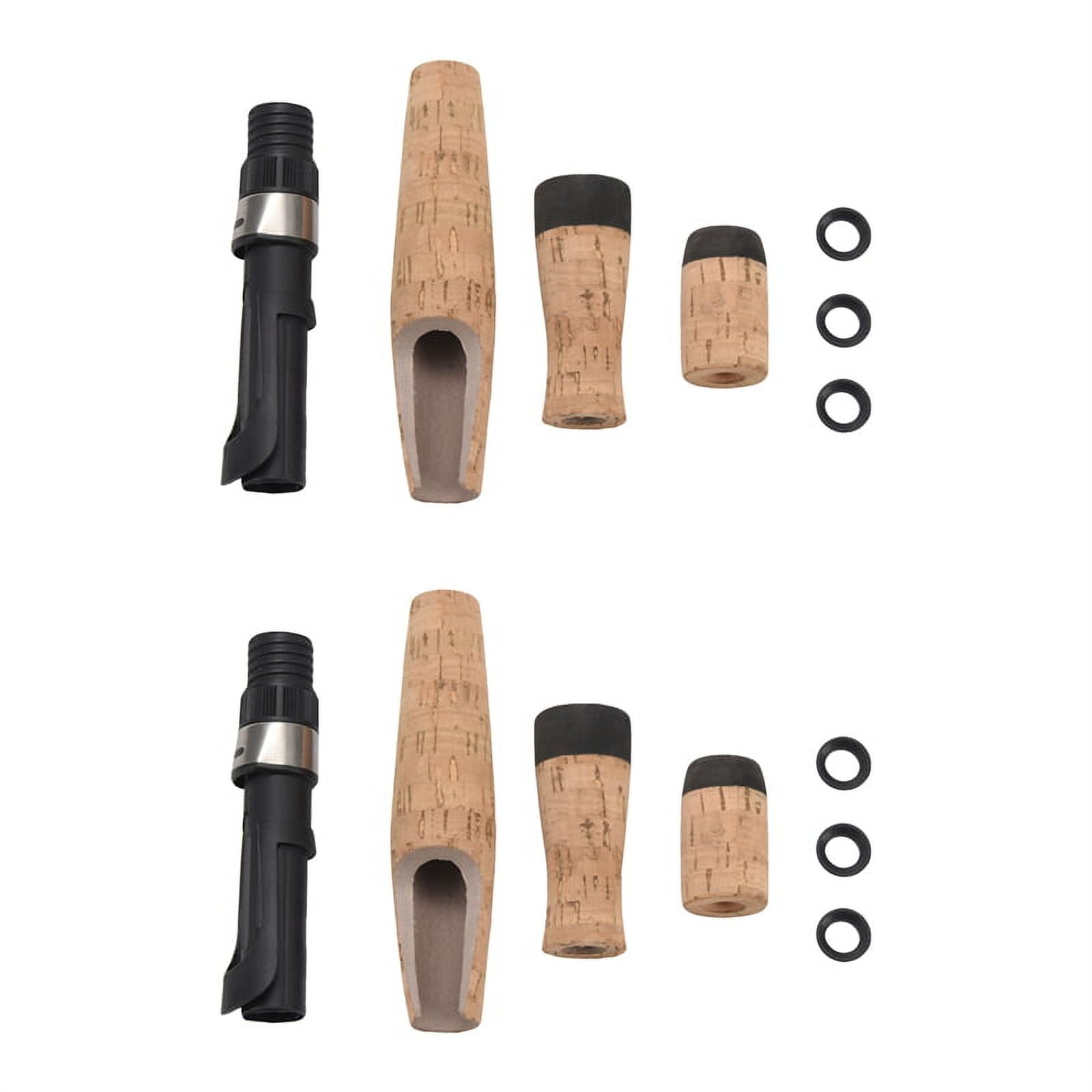 2X DIY Fishing Rod or Repair Composite Cork Handle Spinning Grip Reel