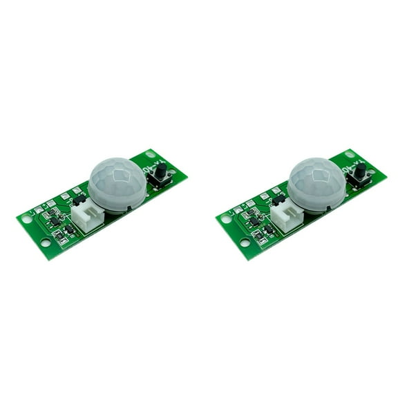 2X DIY Kits Solar Night Light Circuit Board Control Sensor Lithium Battery Charger Induction Distance,2 x Solar wall light control panel
