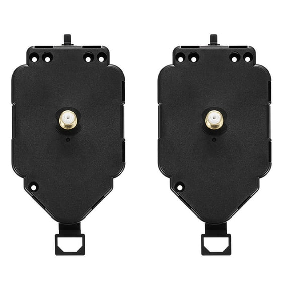 2X DIY Quartz Pendulum Clock Mechanism Movement Wall Clock Motor Replacement Home Quartz Clockwork Tool 16.5mm