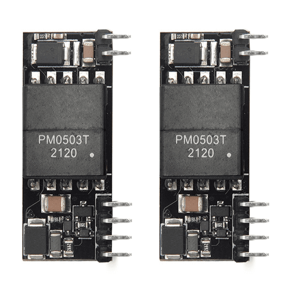 2X DP1435 POE Module 5V 2.4A IEEE802.3Af Without Capacitance Supports 100M 1000M POE Module,2 x POE Module,Black