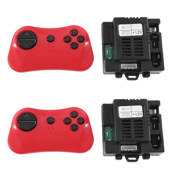 2X DR01 V2.6 390MYK 12V 2.4G Bluetooth Remote Control and Receiver for Children Electric Vehicle Replacement Parts