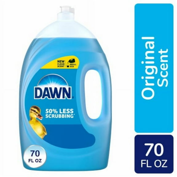 2X - Dawn Ultra Dish Soap, Dishwashing Liquid, Original, 70 Fl Oz