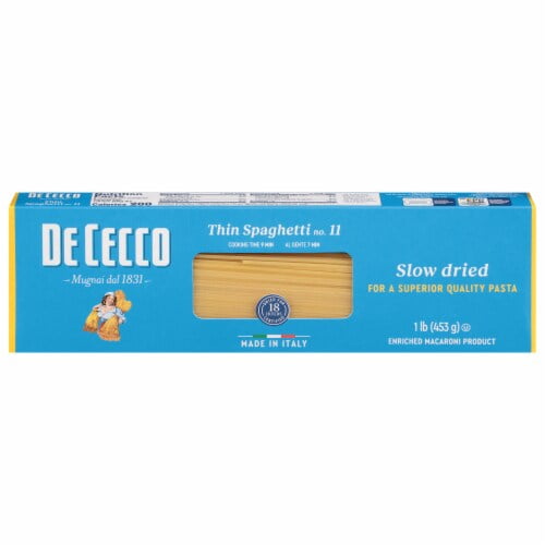 2X - De Cecco Thin Spaghetti 20X1 Lb 1 lb