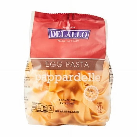 2X-DeLallo Egg Pappardelle Pasta - 8.8 oz
