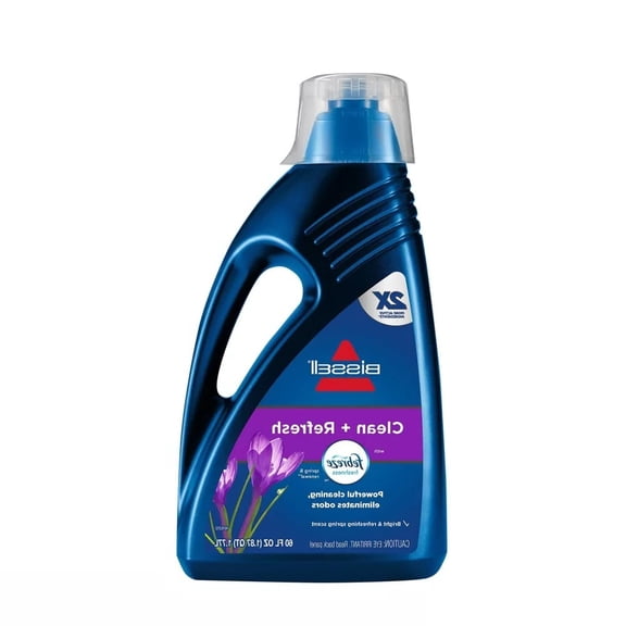 2X Deep Clean + Refresh 60oz. Upright Carpet Cleaner Formula - 1052: Non-Toxic, EPA Certified, Odor Eliminator