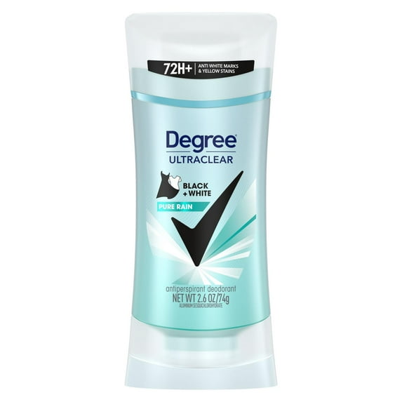 Degree UltraClear Antiperspirant Deodorant - Pure Rain, 2.6 oz - 2 pk (Packaging May Vary)