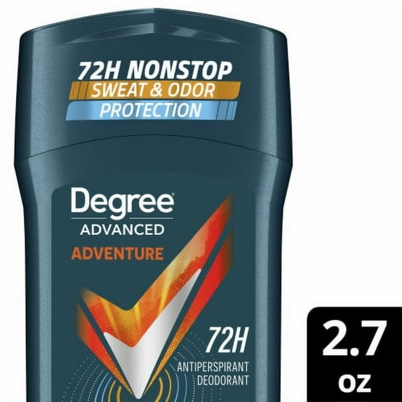 2X - Degree Advanced Men's Antiperspirant Deodorant Stick Adventure