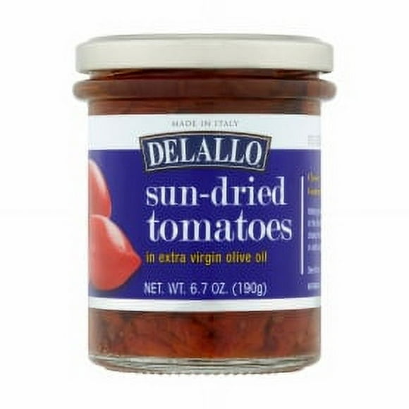 2X-Delallo Sun-Dried Tomatoes in Extra Virgin Olive Oil - 6.7 oz