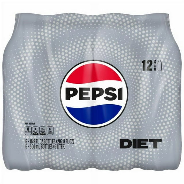 2X - Diet Pepsi Soda Bottles