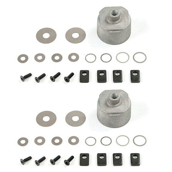 2X Differential Gear Shells Kit Fit for 1/8 XL FLUX Rovan TORLAND Brushless Truck Parts