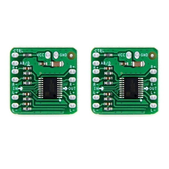 2X Differential Power Amplifier Board 2X10W Digital Class D Audio Power Amplifier HT8697 3.6-8.5V Differential Input
