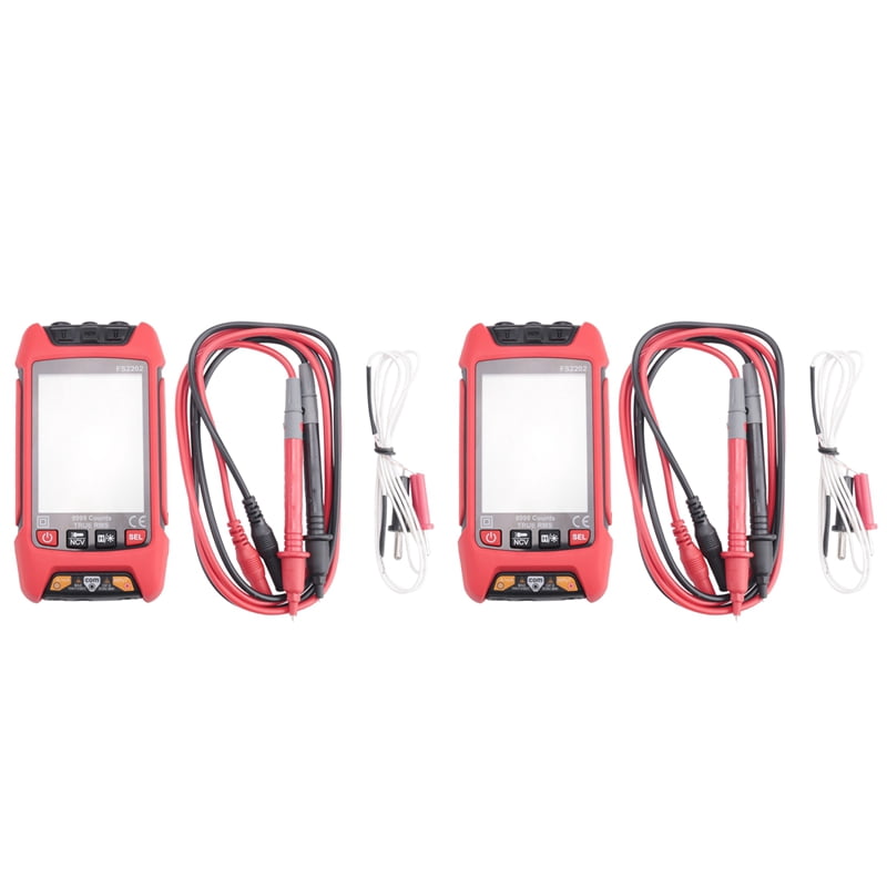 2X Digital Multimeter, 9999 Counts TRMS Auto-Ranging Voltmeter, Accurately Measures  Amp Ohm Voltage Meter