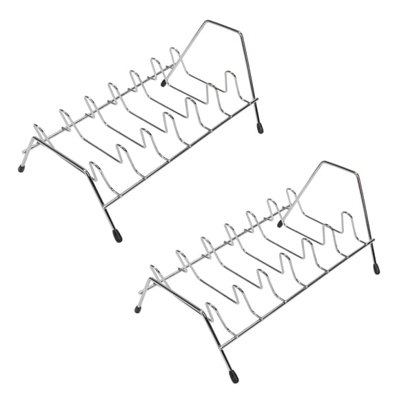 2X Dish Drying Rack Kitchen Dishes & Plate Holder Drainer