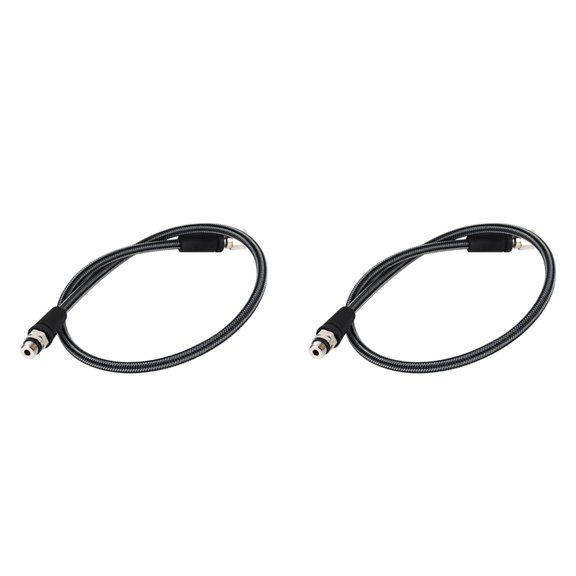 2X Diving High Pressure Regulator Hose Professional Woven Flexible Safe Scuba Diving High Pressure Hose 65cm