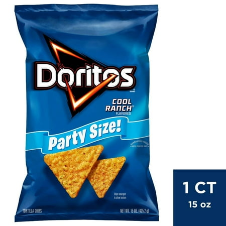 2X - Doritos Cool Ranch Flavored Tortilla Chips - 14.5oz