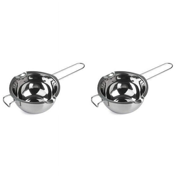 2X Double Boiler Stainless Steel Chocolate Pot, Chocolate Dipping Tool, Waterproof Melting Bowl