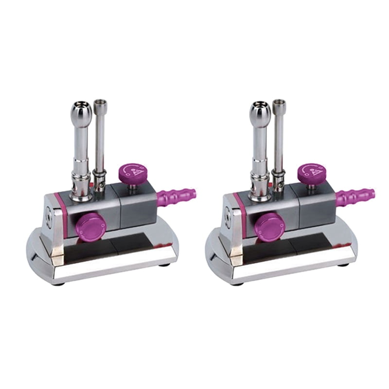 2X Double Tube Lab Rotatable Gas Light for Bottled Bunsen Burner Lab ...