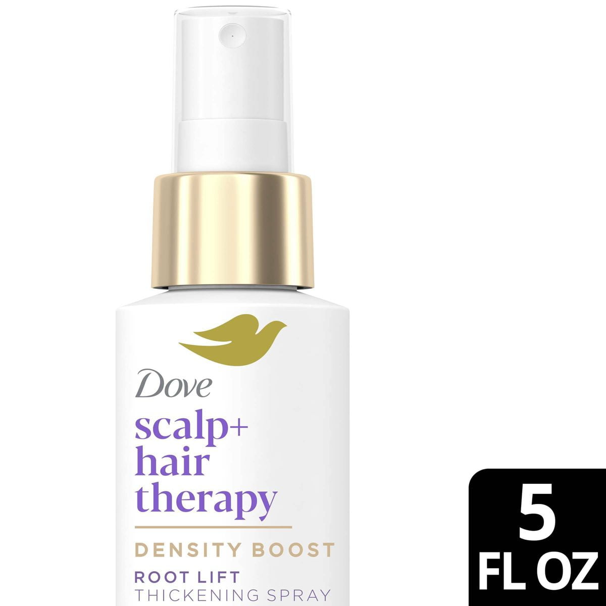 2X - Dove Beauty Density Boost Root Lift Thickening Spray Scalp and Hair Therapy - 5oz