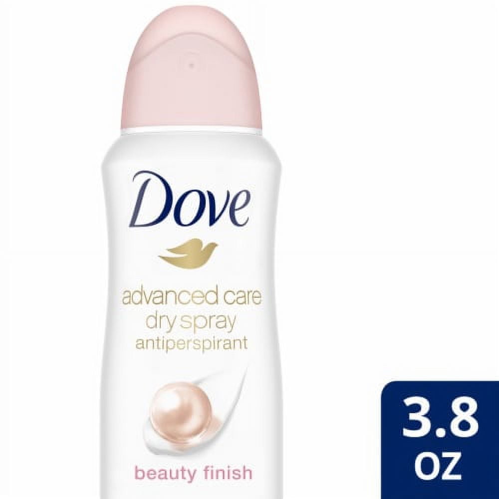 2X - Dove Beauty Finish Dry Spray Antiperspirant Deodorant