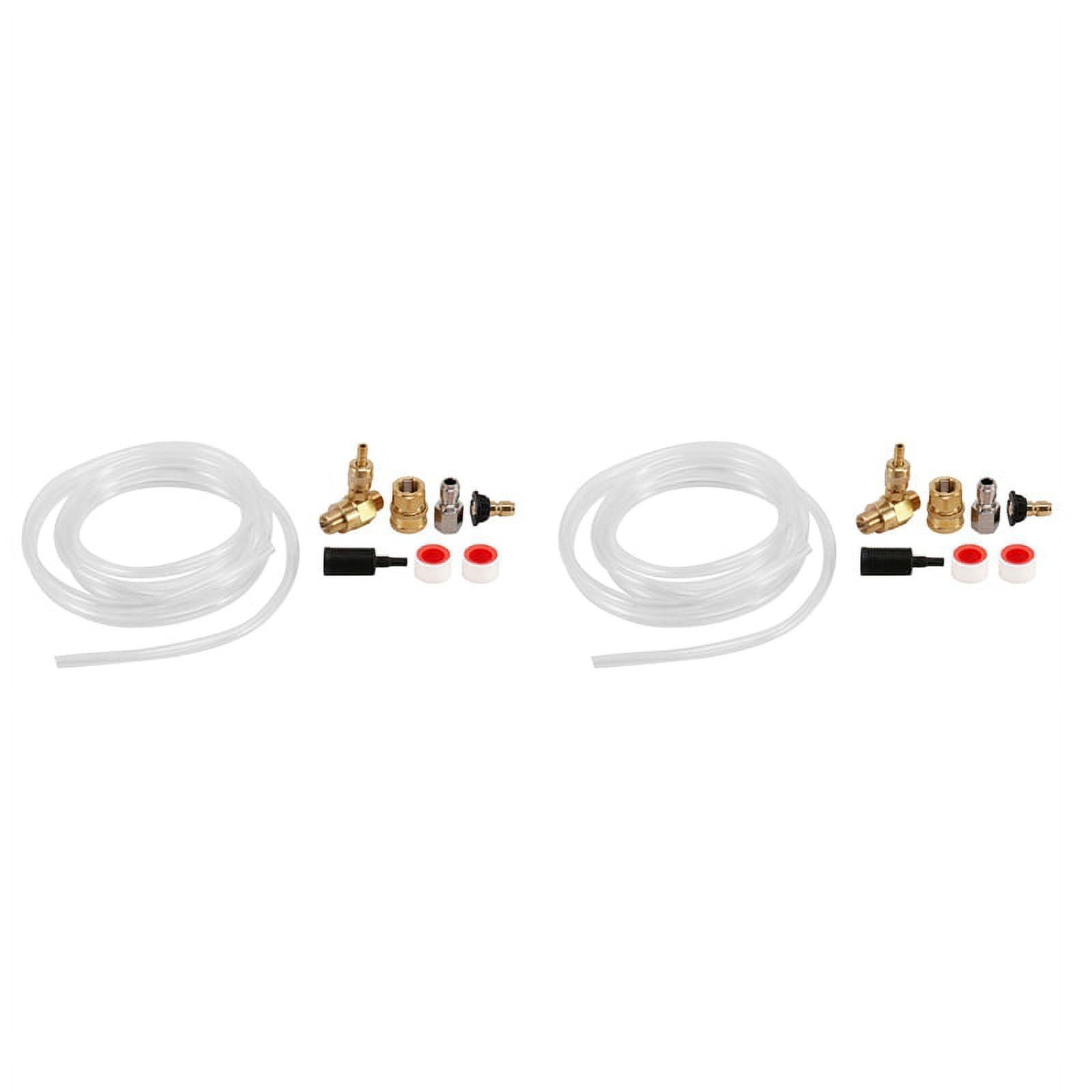 2X Downstream Injector for Pressure Washer, Power Washer Injector Kit, Soap Injector, 3/8 Inch